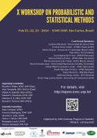 21 a 23/02/2024 - X Workshop on Probabilistic and Statistical Methods (X WPSM)