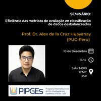 10/12/24 - Seminário do Programa Interinstitucional de Pós-Graduação em Estatística (PIPGEs) da UFSCar-USP