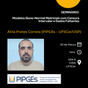 20/03/26 - Seminário do Programa Interinstitucional de Pós-Graduação em Estatística (PIPGEs) da UFSCar-USP