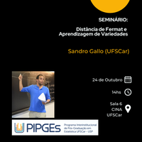 24/10/25 - Seminário do Programa Interinstitucional de Pós-Graduação em Estatística (PIPGEs) da UFSCar-USP