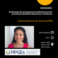 29/08/25 - Seminário do Programa Interinstitucional de Pós-Graduação em Estatística (PIPGEs) da UFSCar-USP