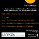 12/08/2025 - Dia Temático do PIPGEs: Sobrevivência e Confiabilidade em Foco - Métodos Clássicos e Bayesianos Aplicados a Dados Complexos 12/08/2025 - Dia Temático do PIPGEs: Sobrevivência e Confiabilidade em Foco - Métodos Clássicos e Bayesianos Aplicados a Dados Complexos